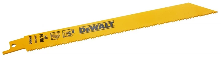 Полотно пильное биметаллическое DeWALT код DT2387 (L203, шаг зубьев 10-14 TPI), арт.пилк042 - изображение 4