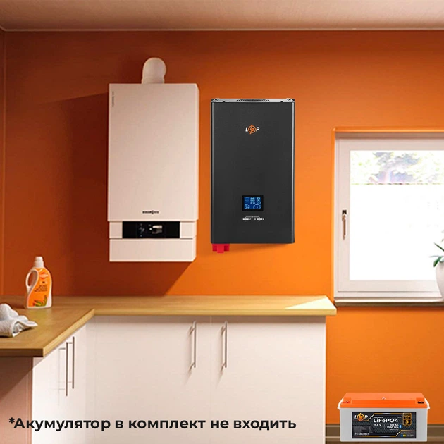 ДБЖ з правильною синусоїдою LPE-W-PSW-3600VA/2500W 24/220V 1-40A Logicpower 19410 (зовнішня батарея) - изображение 7