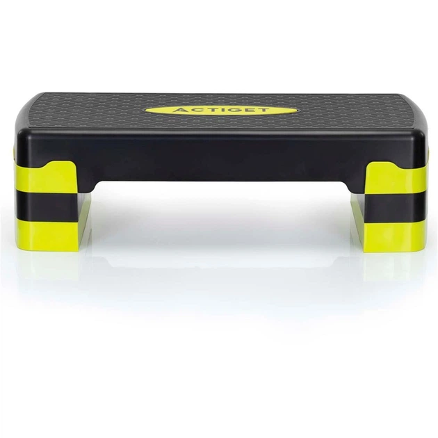 Степ для аеробіки Actiget Чорно - жовтий ACT0039 (5908455308564) - зображення 2