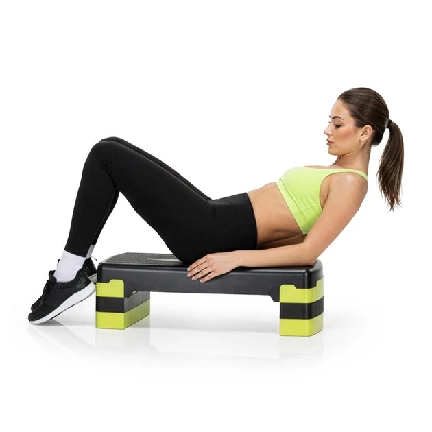 Степ для аеробіки Actiget Чорно - жовтий ACT0039 (5908455308564) - зображення 8
