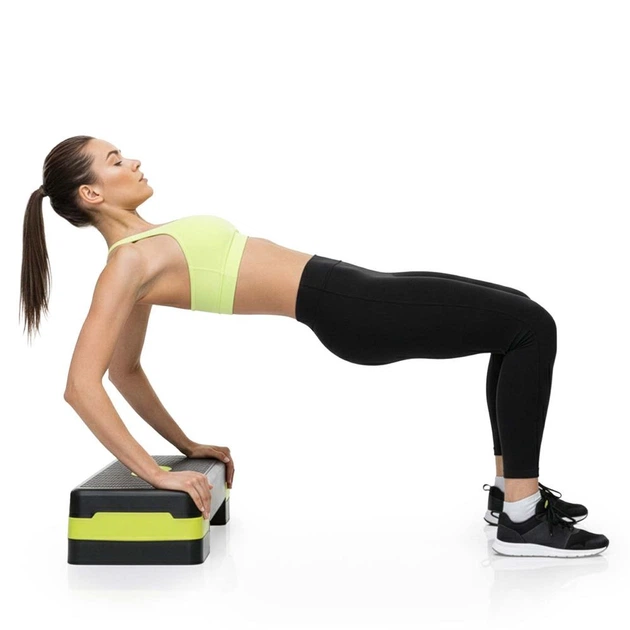 Степ для аеробіки Actiget Чорно - жовтий ACT0039 (5908455308564) - зображення 10