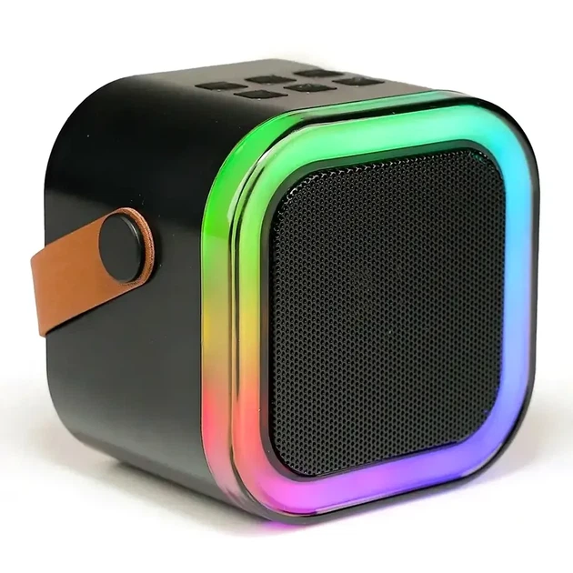 Беспроводная колонка караоке с двумя микрофонами 10 Вт Bluetooth USB черный K12 - изображение 3