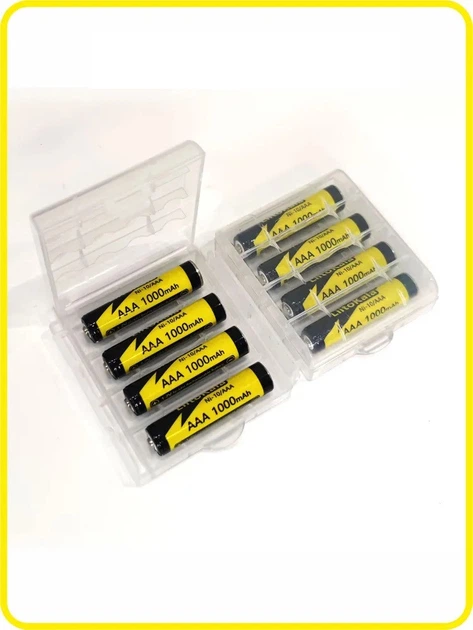 Акумулятор LiitoKala NiMH AAA 1000mAh 5шт/уп (NI-10/AAA-5B) - Фото 6 Акумулятор LiitoKala NiMH AAA 1000mAh 5шт/уп (NI-10/AAA-5B) - изображение 6