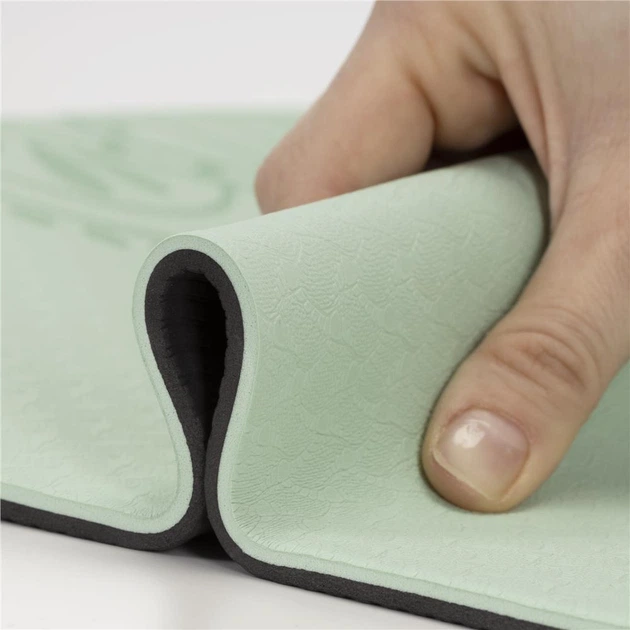 Килимок для вправ Actiget Протиковзкий 183 x 61 см М'ятний ACT0022 (5908455308298) - зображення 11