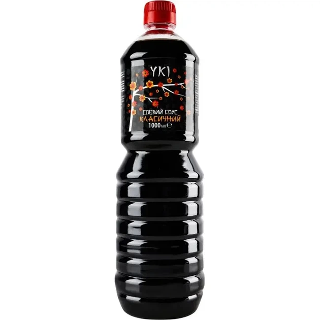 Соус соевый YKI 1л - Фото 1 Соус соевый YKI 1л - изображение 1