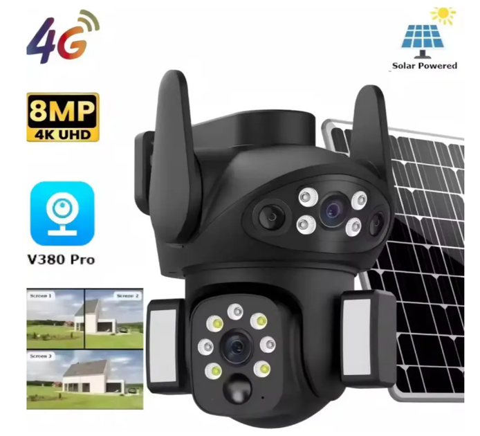 Уличная камера 360 градусов AND VQ006-4G solar app380 - изображение 2