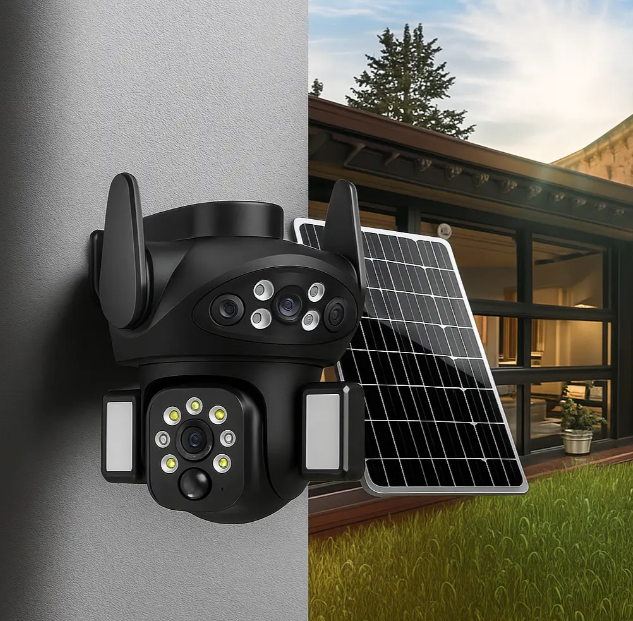 Уличная камера 360 градусов AND VQ006-4G solar app380 - изображение 4