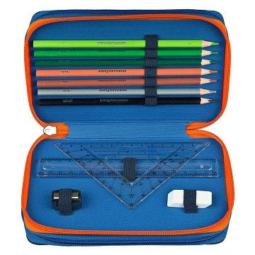 Piórnik Hot Wheels 2760232 z trzema przegródkami 19 x 12 x 7 cm (4043946306597) - obraz 3