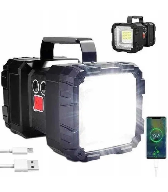 Ліхтар LED Hedo акумуляторний двосторонній з функцією powerbank (5907184130415) - зображення 3