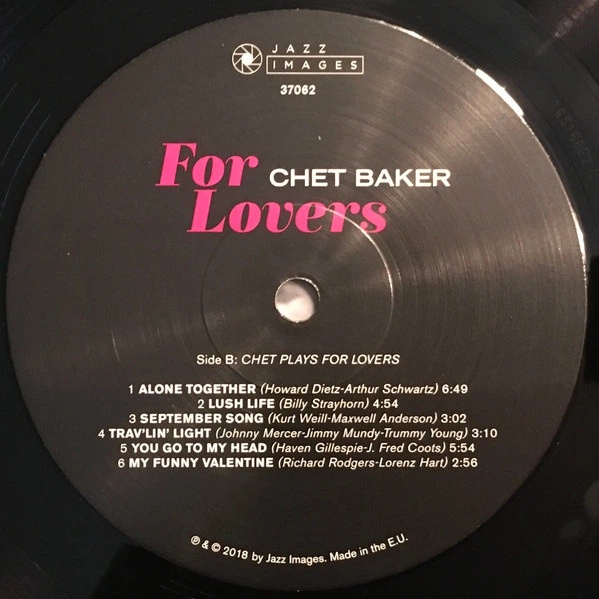 Chet Baker - For Lovers (Сборник, Моно) - Фото 5 Chet Baker - For Lovers (Сборник, Моно) - изображение 5