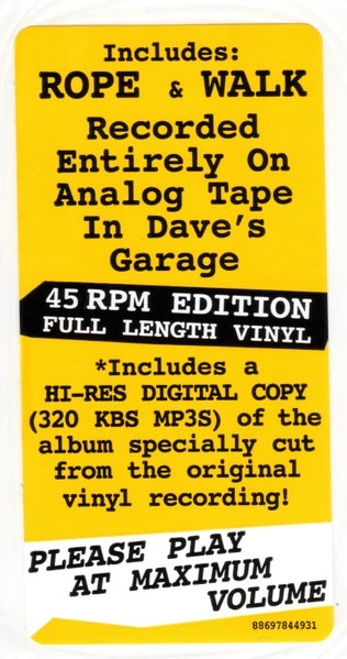 Foo Fighters - Wasting Light (2 пластинки, 45 об/мин, Альбом, Переиздание) - изображение 12