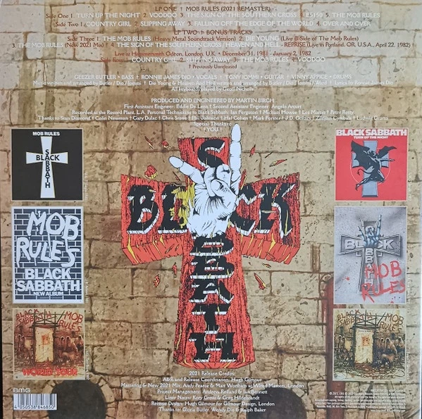 Black Sabbath - Mob Rules (2 пластинки, Альбом, Переиздание, Ремастеринг) - Фото 2 Black Sabbath - Mob Rules (2 пластинки, Альбом, Переиздание, Ремастеринг) - изображение 2