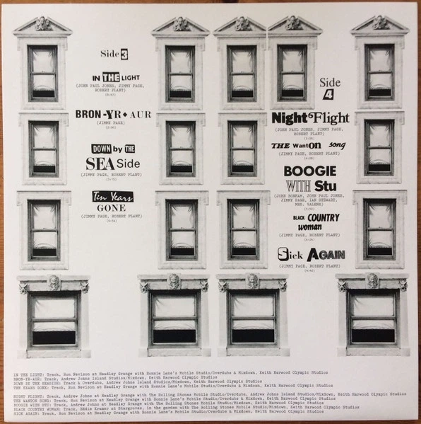 Led Zeppelin - Physical Graffiti (2 пластинки, 180 грамм, Альбом, Переиздание, Ремастеринг) - Фото 12 Led Zeppelin - Physical Graffiti (2 пластинки, 180 грамм, Альбом, Переиздание, Ремастеринг) - изображение 12