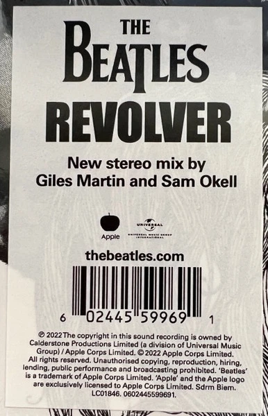 The Beatles - Revolver (Ремикс, Мастеринг на пол-скорости, Альбом, Переиздание) - изображение 5