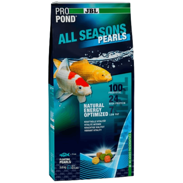 Корм для рыб JBL Pro Pond All Seasons Pearls ПроПонд все сезоны, 5,8 кг, Сервис - Фото 1 Корм для рыб JBL Pro Pond All Seasons Pearls ПроПонд все сезоны, 5,8 кг, Сервис - изображение 1