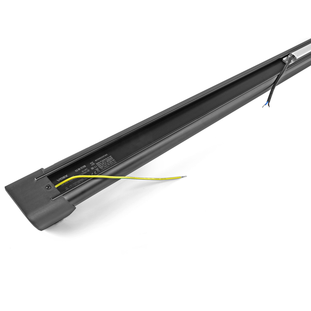 LED світильник лінійний VIDEX 72W 1.2М 5000K 220V чорний,484589 - зображення 5