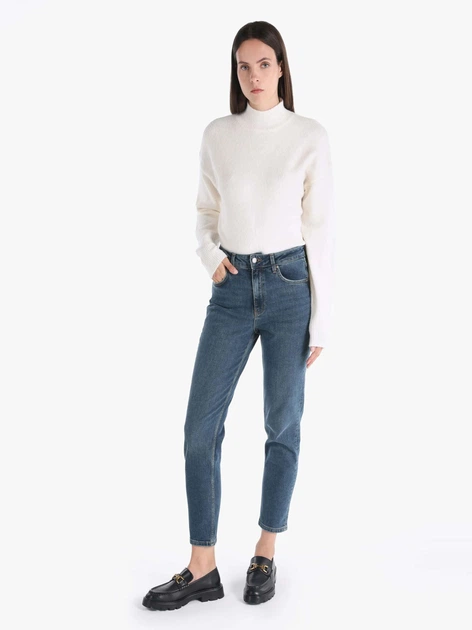 Джинсы Mom's женские Colin's 896 Maria CL1066401DN43018 26-30 Темно-синие (8683197915146) - изображение 5