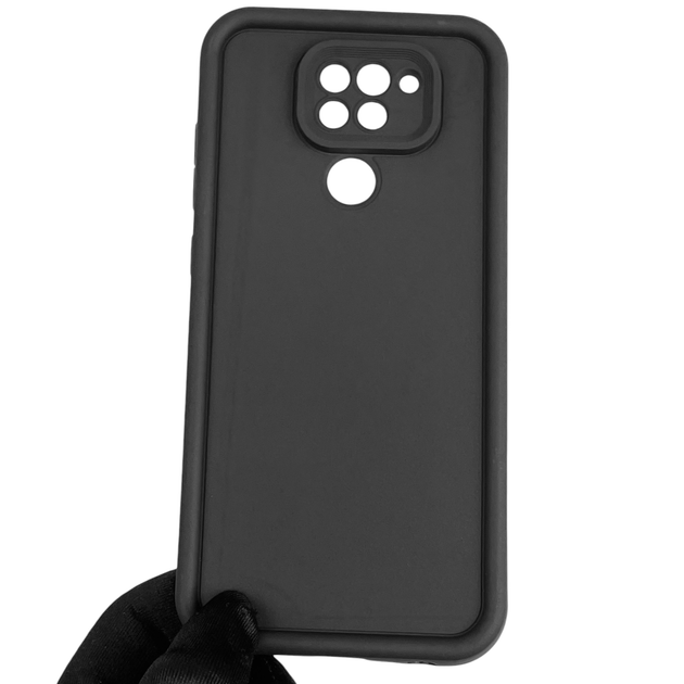 Чехол силиконовый Soft Touch для Xiaomi Redmi Note 9 черный (Полная защита камеры) - Фото 2 Чехол силиконовый Soft Touch для Xiaomi Redmi Note 9 черный (Полная защита камеры) - изображение 2