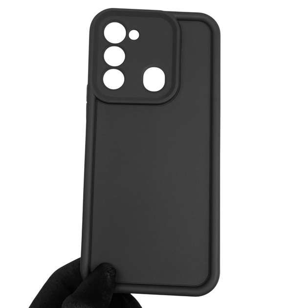 Чехол силиконовый Soft Touch для TECNO Spark Go 2022 (KG5m) черный (Полная защита камеры) - Фото 2 Чехол силиконовый Soft Touch для TECNO Spark Go 2022 (KG5m) черный (Полная защита камеры) - изображение 2