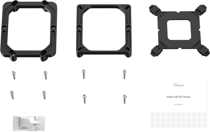 Кулер OCYPUS DELTA A40 BK ARGB (DELTA-A40-BK1AAWN00S-GL) - изображение 8