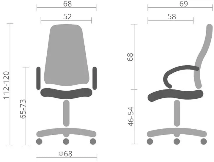 Кресло АКЛАС Атлант MP TILT XY-7147 (PU Бежевый) - Фото 4 Кресло АКЛАС Атлант MP TILT XY-7147 (PU Бежевый) - изображение 4