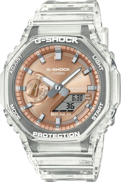 Чоловічий Спортивний Дайверський Наручний Годинник CASIO GA-2100BM-7A5ER G-Shock - Фото 1 Чоловічий Спортивний Дайверський Наручний Годинник CASIO GA-2100BM-7A5ER G-Shock - изображение 1