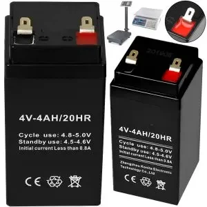 Акумуляторна батарея, 4V, 4Ah, BATTERY Свинцево-кислотний - Фото 3 Акумуляторна батарея, 4V, 4Ah, BATTERY Свинцево-кислотний - зображення 3