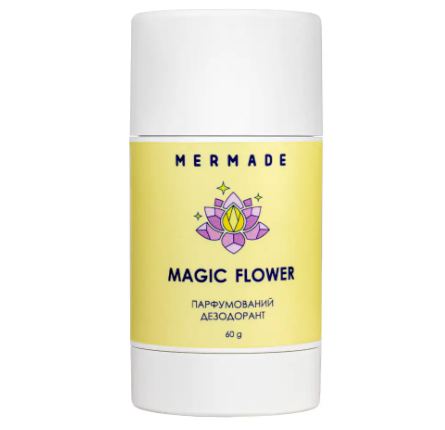 Дезодорант парфумований Mermade Magic Flower 60 г - Фото 1 Дезодорант парфумований Mermade Magic Flower 60 г - зображення 1