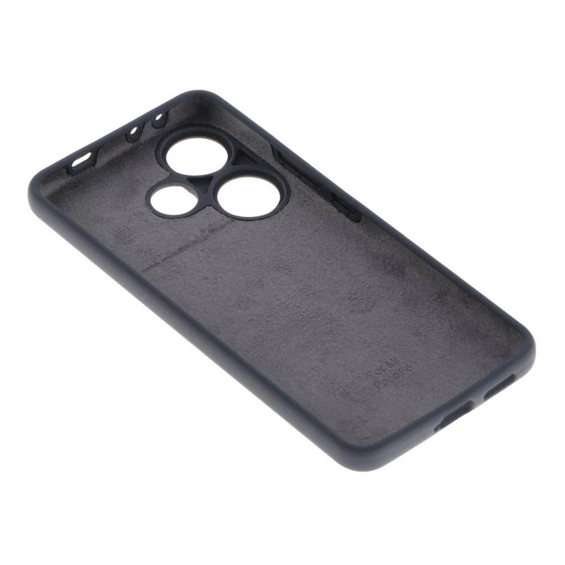 Чехол (накладка) Xiaomi Poco F6 / Redmi Turbo 3, Original Soft Case, Черный - 560368 - Фото 3 Чехол (накладка) Xiaomi Poco F6 / Redmi Turbo 3, Original Soft Case, Черный - 560368 - изображение 3