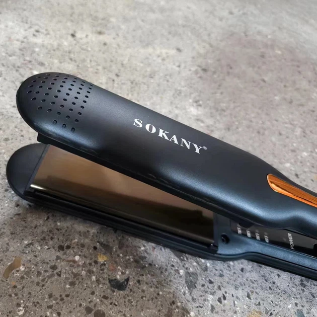 Праска для укладання волосся Sokany-SK993 керамічне покриття, 4 температурні режими 160-220°С - зображення 9