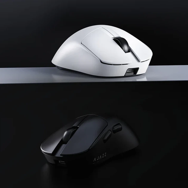 Игровая мышь AJAZZ AJ179 V2 White | PAW3311 | 12000 DPI | 49 г | Tri-Mode (2.4G / Bluetooth / USB-C) | RGB - изображение 8