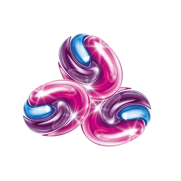 Капсули для прання кольорових та темних речей Dash Color Frische All in 1 Pods Box 60шт/уп - изображение 4