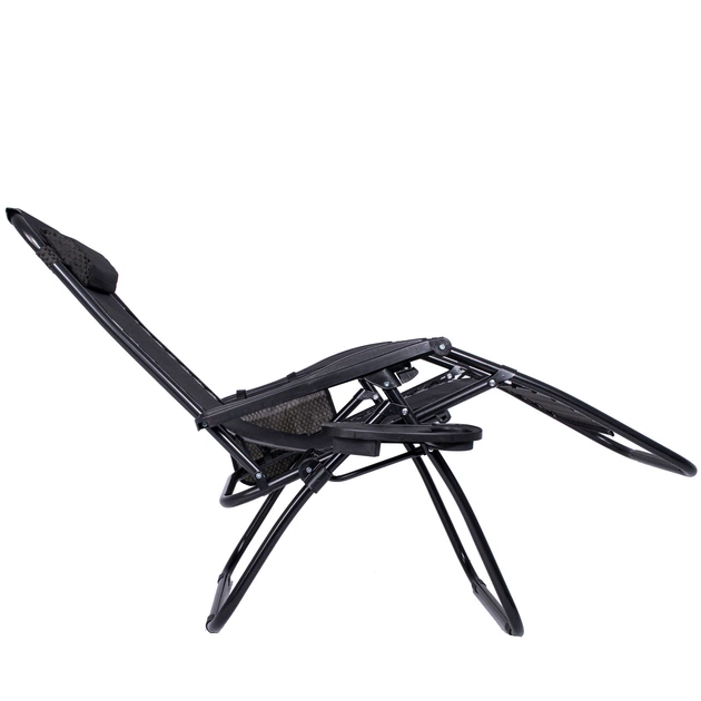 Шезлонг (кресло-лежак) для пляжа, террасы и сада Springos Zero Gravity GC0001 - изображение 18