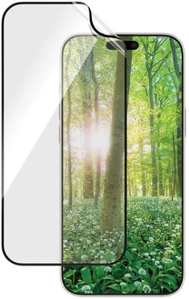 Folia ochronna Panzer Glass Eco Matrix Ultra-Wide Fit do Apple iPhone 16 Pro Max Black (2872) - obraz 2