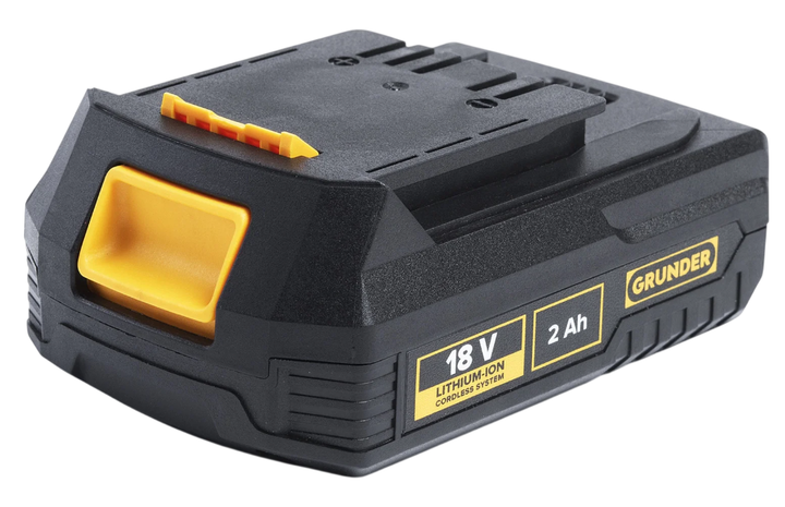 Zestaw narzędzi akumulatorowych Grunder CD-L1218+CW-L1218E 18 V 1 x 2.0 Ah (4772013277088) - obraz 3