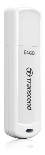 Flash Drive Transcend JetFlash 730 64GB USB 3.1 білий (TS64GJF730) (6986643) - зображення 2