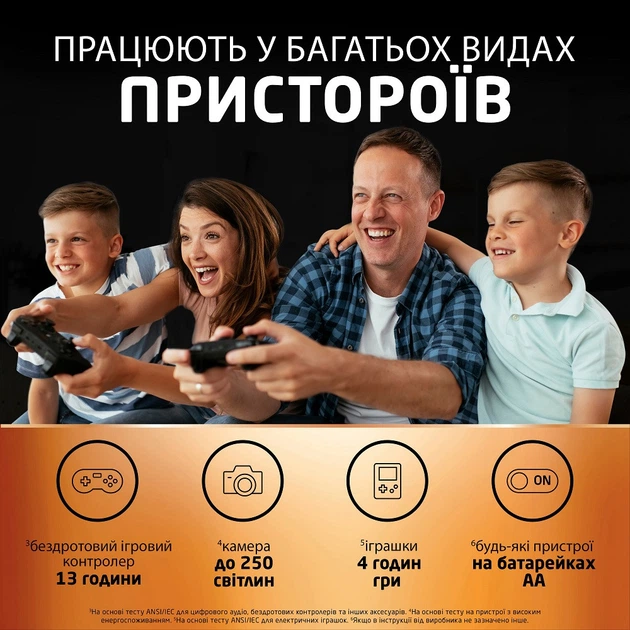 Акумулятори Duracell AA 1300 mAh, 2 шт. (6410548) - Фото 4 Акумулятори Duracell AA 1300 mAh, 2 шт. (6410548) - изображение 4