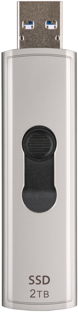 SSD накопичувач Transcend ESD320A 2TB USB Type-A сріблястий (TS2TESD320A) (6951415) - Фото 1 SSD накопичувач Transcend ESD320A 2TB USB Type-A сріблястий (TS2TESD320A) (6951415) - изображение 1