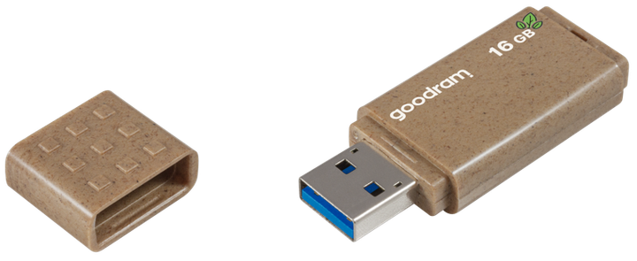 Flash Drive Goodram UME3 16GB USB 3.2 Eco Friendly (UME3-0160EFR11) (7059538) - Фото 2 Flash Drive Goodram UME3 16GB USB 3.2 Eco Friendly (UME3-0160EFR11) (7059538) - изображение 2