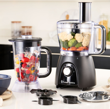 Кухонний комбайн Russell Hobbs 27111-56 Matte Charcoal Food Processor (7030814) - изображение 7