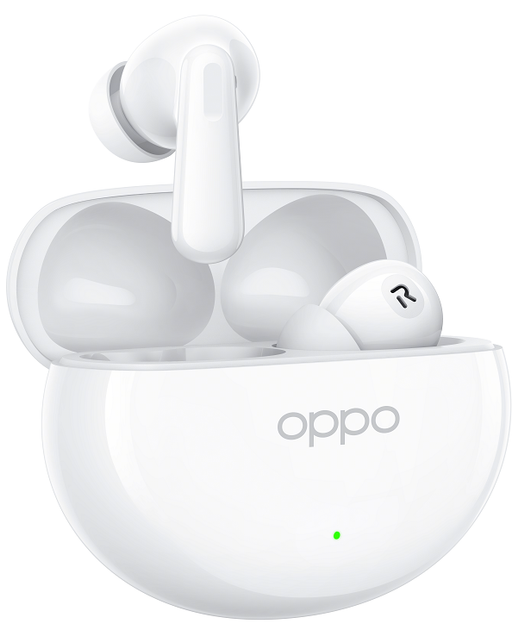 Навушники бездротові OPPO Enco Air4 ETEE1 Silky білий (7048603) - изображение 2