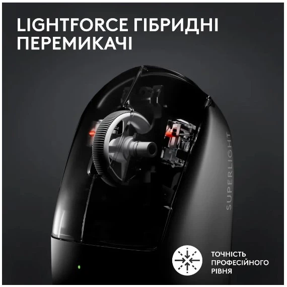 Миша Logitech G Pro X Superlight 2 Lightspeed білий (910-006638) (6912725) - зображення 3
