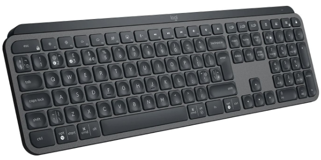 Клавіатура LOGITECH MX Master Keys for Business, US, графітовий (920-010251) (6857598) - Фото 4 Клавіатура LOGITECH MX Master Keys for Business, US, графітовий (920-010251) (6857598) - зображення 4