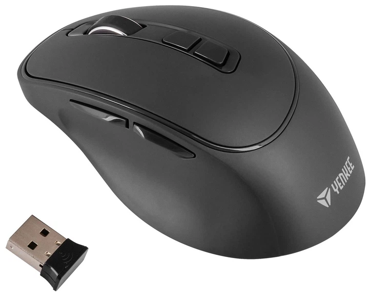 Миша комп'ютерна Yenkee YMS 2080GY WL rechargable mouse SLIDER (7090571) - Фото 2 Миша комп'ютерна Yenkee YMS 2080GY WL rechargable mouse SLIDER (7090571) - зображення 2