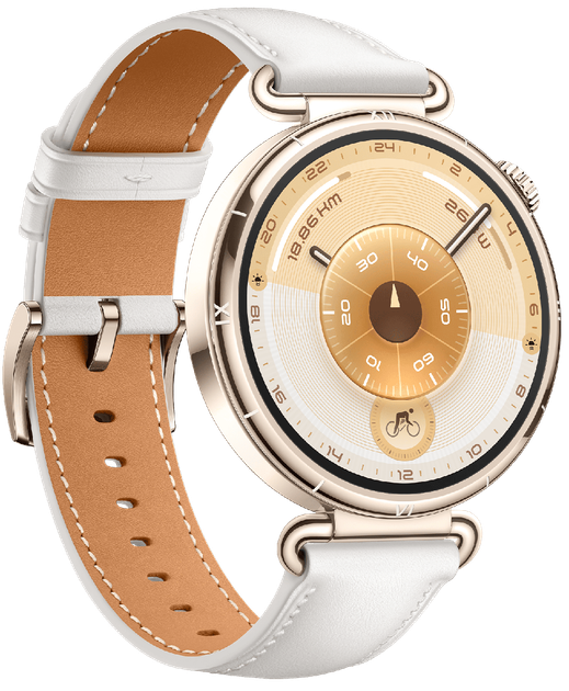 Смарт годинник Huawei WATCH GT 6 41mm білий Leather (7224285) - изображение 3