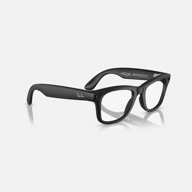 Смарт-очки Ray-Ban Meta Wayfarer Matte Black/Transitions Sapphire S-M (RW4006 601S1M50) - изображение 7