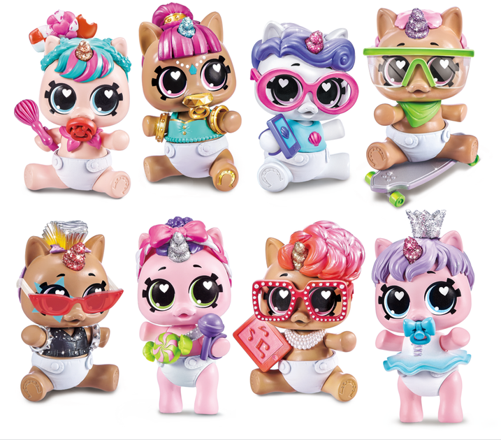 Ігровий набір Zuru Mini Brands Baby Unicorn фігурки-сюрприз у шарі 5 шт. в асортименті (6816102) - Фото 4 Ігровий набір Zuru Mini Brands Baby Unicorn фігурки-сюрприз у шарі 5 шт. в асортименті (6816102) - изображение 4