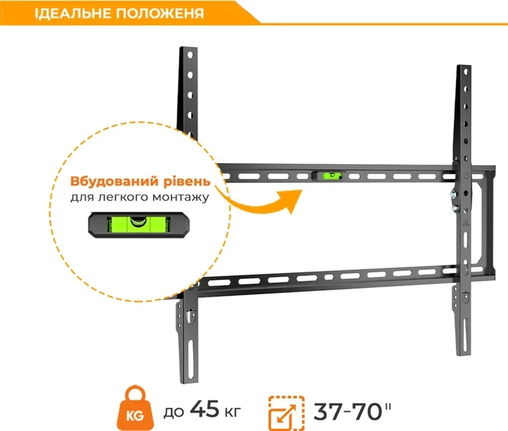 Кронштейн похилий для тв ITech 37"-70" PN6T - изображение 4