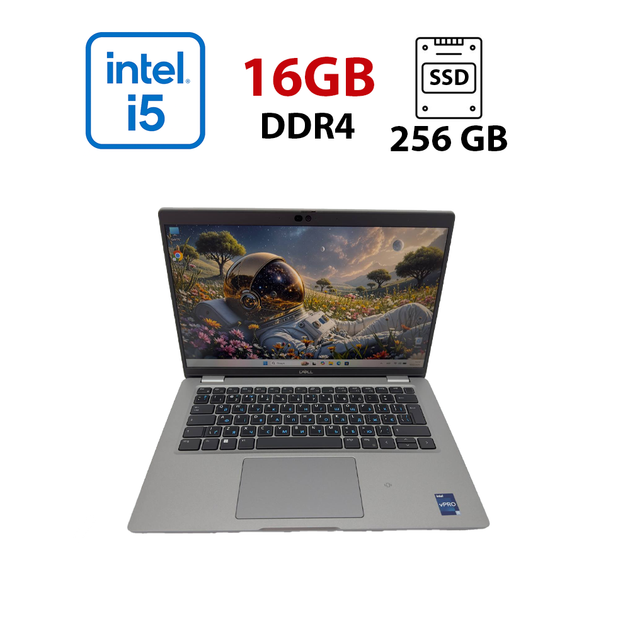Ультрабук Dell Latitude 5430 / 14" (1920x1080) IPS / Intel Core i5-1245U (10 (12) ядер по 1.6 - 4.4 GHz) / 16 GB DDR4 / 256 GB SSD M.2 / Intel Iris Xe Graphics / WebCam б/у - Фото 1 Ультрабук Dell Latitude 5430 / 14" (1920x1080) IPS / Intel Core i5-1245U (10 (12) ядер по 1.6 - 4.4 GHz) / 16 GB DDR4 / 256 GB SSD M.2 / Intel Iris Xe Graphics / WebCam б/у - изображение 1