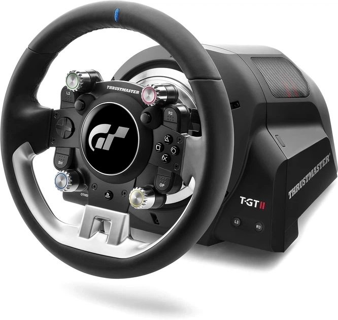 Кермо та педалі Thrustmaster для PC/PS4/PS3/PS5 T-GT II EU (4160823) - Фото 3 Кермо та педалі Thrustmaster для PC/PS4/PS3/PS5 T-GT II EU (4160823) - зображення 3